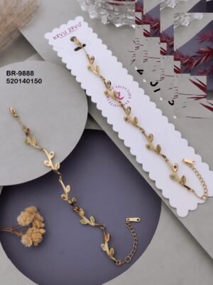 BR-9888 Anti-Tarnish Stainless Steel  Chain Bracelets