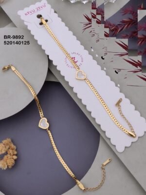 BR-9892 Anti-Tarnish Stainless Steel  Chain Bracelets
