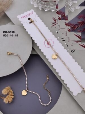 BR-9898 Anti-Tarnish Stainless Steel  Chain Bracelets
