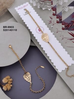 BR-9903 Anti-Tarnish Stainless Steel  Chain Bracelets