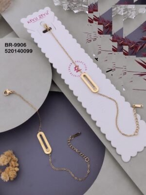 BR-9906 Anti-Tarnish Stainless Steel  Chain Bracelets