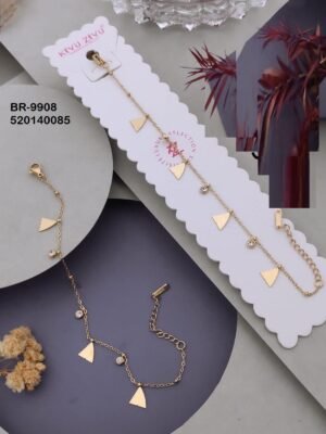 BR-9908 Anti-Tarnish Stainless Steel  Chain Bracelets