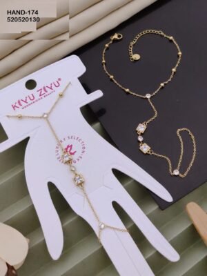 HAND-174 Anti-Tarnish Stainless Steel  Hand Chain