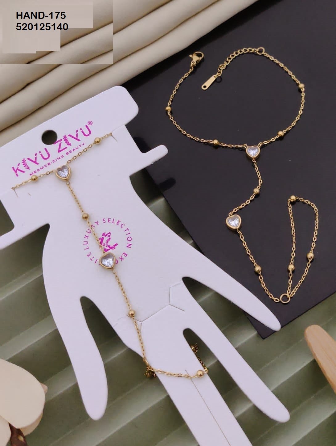 HAND-175 Anti-Tarnish Stainless Steel Hand Chain