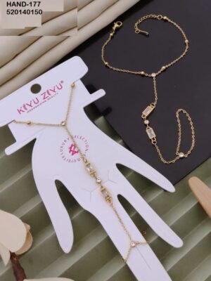 HAND-177 Anti-Tarnish Stainless Steel  Hand Chain