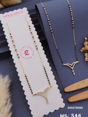 MS-546 Anti Tarnish impoted Brass Mangalsutra