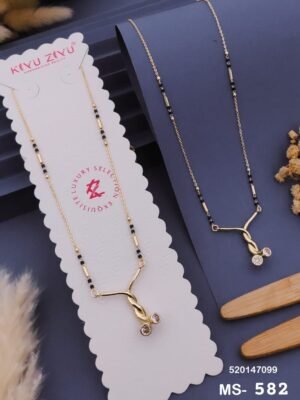 MS-582 Anti Tarnish impoted Brass Mangalsutra