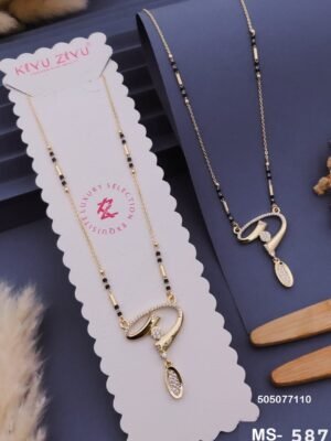 MS-587 Anti Tarnish impoted Brass Mangalsutra