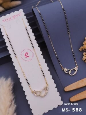 MS-588 Anti Tarnish impoted Brass Mangalsutra