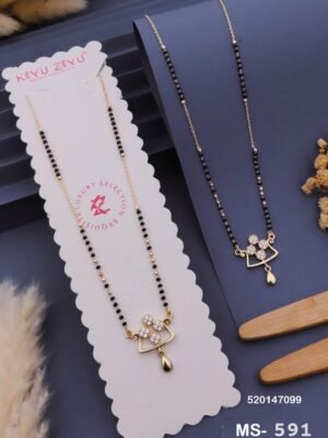 MS-591 Anti Tarnish impoted Brass Mangalsutra