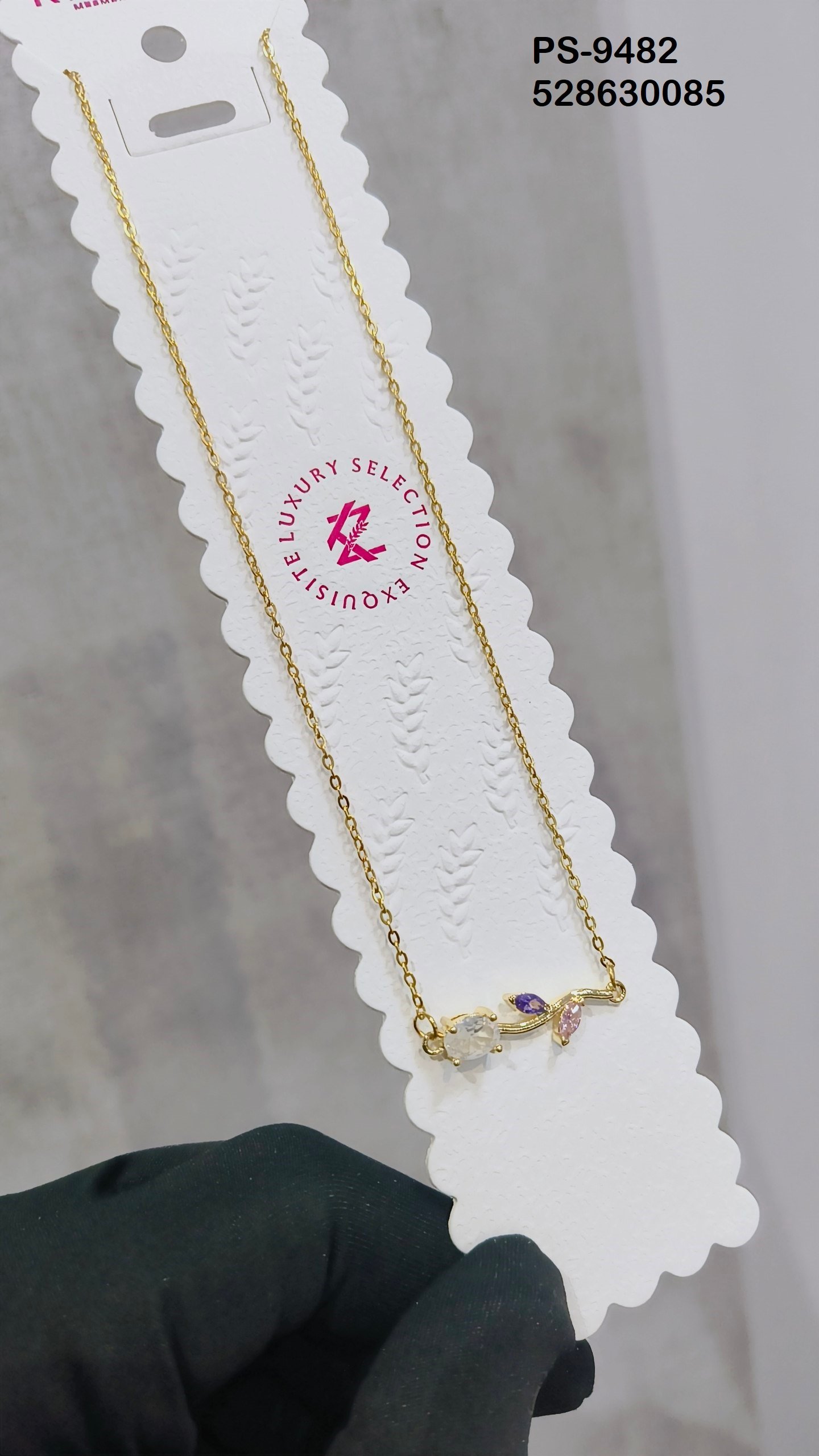 PS-9483 Anti-Tarnish Stainless Steel Necklace