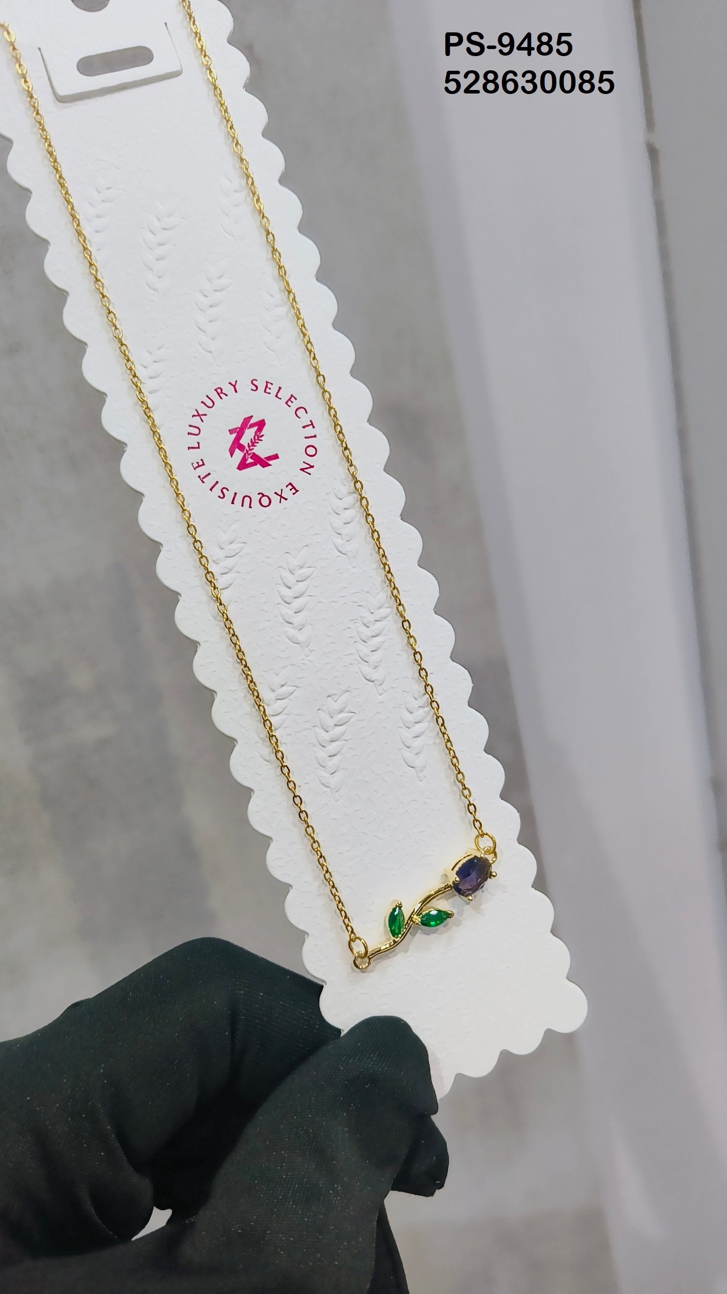 PS-9485 Anti-Tarnish Stainless Steel Necklace