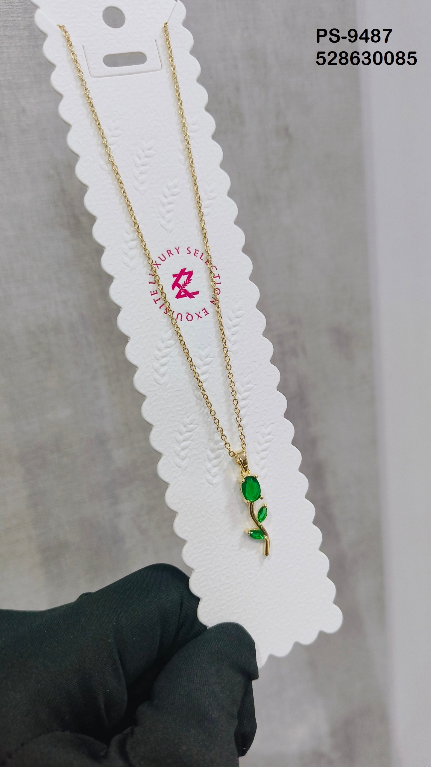 PS-9487 Anti-Tarnish Stainless Steel Necklace