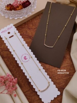 PS-9526 Anti-Tarnish Stainless Steel Daily Wear Necklace