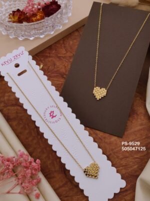 PS-9529 Anti-Tarnish Stainless Steel Daily Wear Necklace
