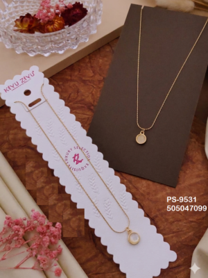PS-9531 Anti-Tarnish Stainless Steel Daily Wear Necklace