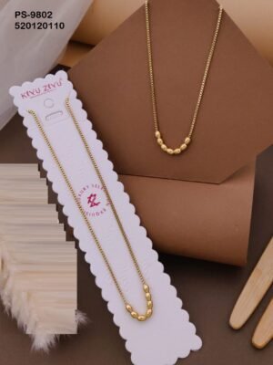 PS-9802 Anti-Tarnish Stainless Steel Stylist  Necklace