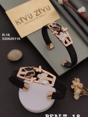 R-18 Anti-Tarnish Rose Gold Plated Men's Rakhi