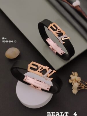 R-4 Anti-Tarnish Rose Gold Plated Men's Rakhi