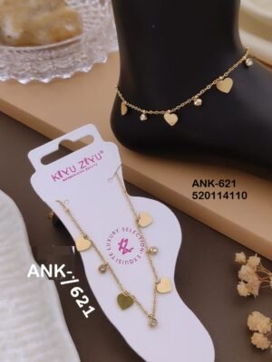 ANK-621 Anti-Tarnish Stainless Steel Singel Piece  Anklets