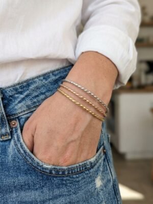 BR-9910 Anti-Tarnish Stainless Steel  Bracelet