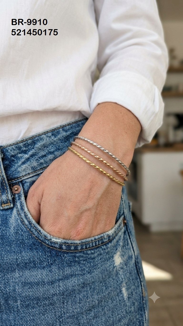 BR-9910 Anti-Tarnish Stainless Steel Bracelet