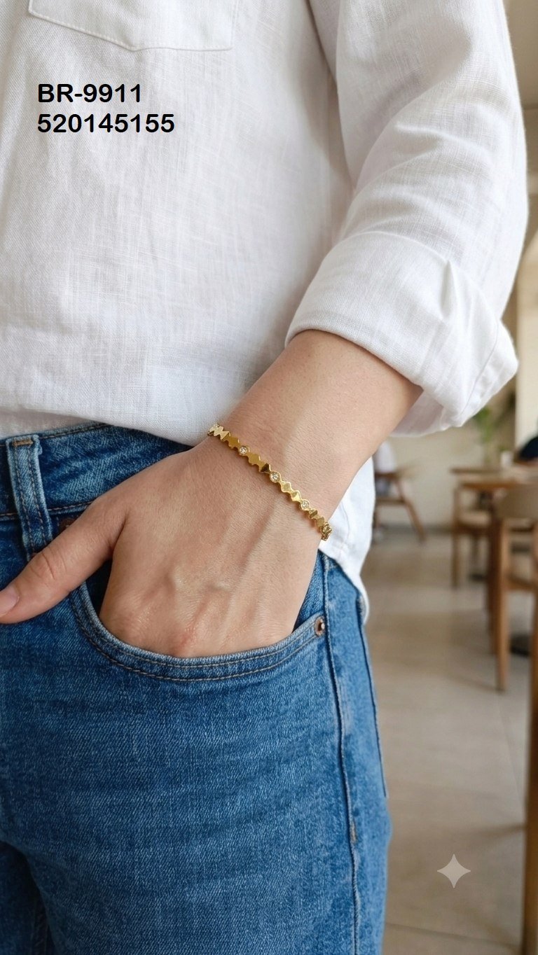 BR-9911 Anti-Tarnish Stainless Steel Bracelet