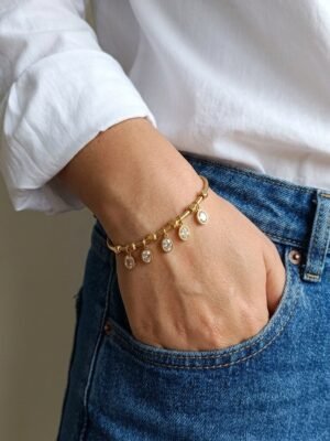 BR-9913 Anti-Tarnish Stainless Steel  Bracelet