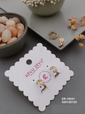 ER-10031 Anti-Tarnish Stainless Steel  Earrings
