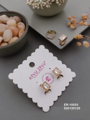 ER-10033 Anti-Tarnish Stainless Steel  Earrings