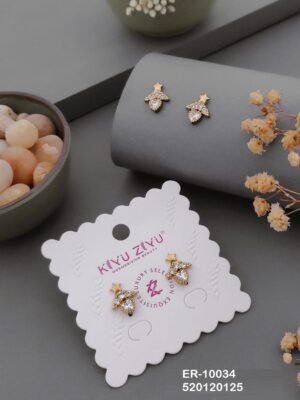 ER-10034 Anti-Tarnish Stainless Steel  Earrings