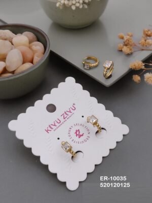 ER-10035 Anti-Tarnish Stainless Steel  Earrings