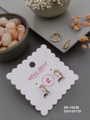 ER-10038 Anti-Tarnish Stainless Steel  Earrings