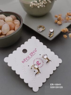 ER-10041 Anti-Tarnish Stainless Steel  Earrings