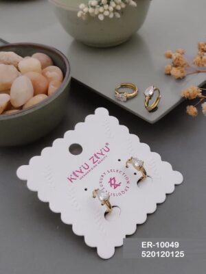 ER-10049 Anti-Tarnish Stainless Steel  Earrings