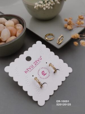 ER-10051 Anti-Tarnish Stainless Steel  Earrings