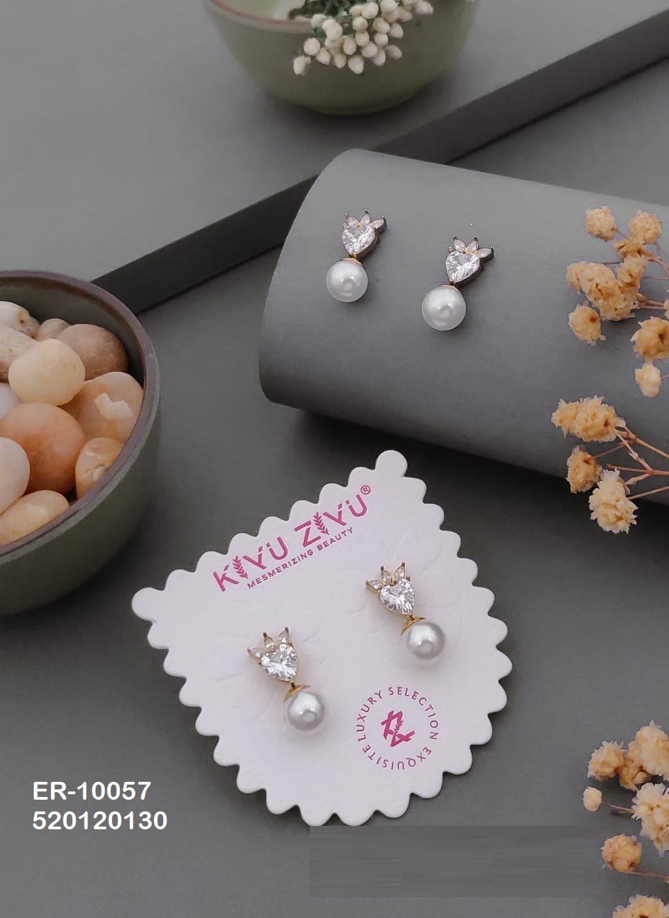 ER-10057 Anti-Tarnish Stainless Steel Earrings