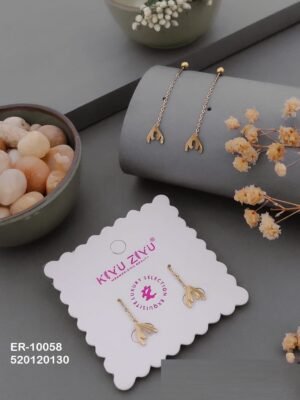 ER-10058 Anti-Tarnish Stainless Steel  Earrings