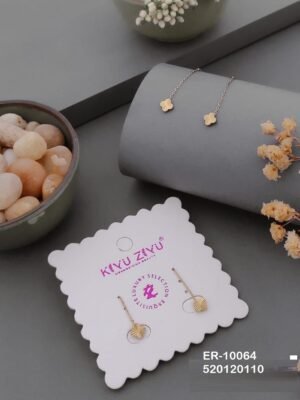ER-10064 Anti-Tarnish Stainless Steel  Earrings