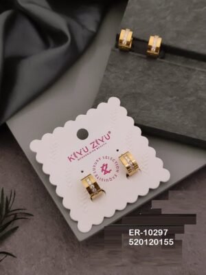 ER-10297 Anti-Tarnish Stainless Steel  Earrings