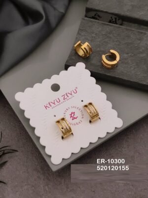 ER-10300 Anti-Tarnish Stainless Steel  Earrings