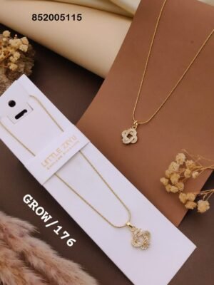 GROW-176 Anti Tarnish impoted Necklace By  Little Ziyu