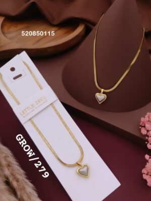 GROW-279 Anti Tarnish impoted Necklace By  Little Ziyu