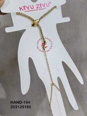 HAND-194 Anti-Tarnish Stainless Steel  Hand Chain