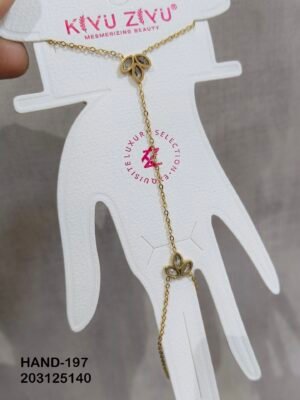 HAND-197 Anti-Tarnish Stainless Steel  Hand Chain