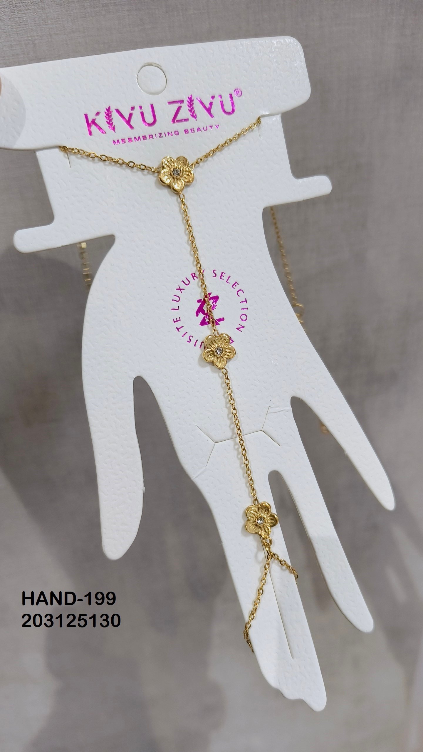 HAND-199 Anti-Tarnish Stainless Steel Hand Chain