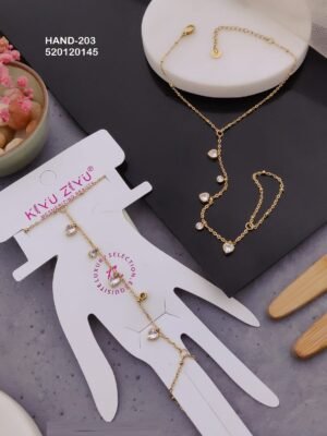 HAND-203 Anti-Tarnish Stainless Steel  Hand Chain