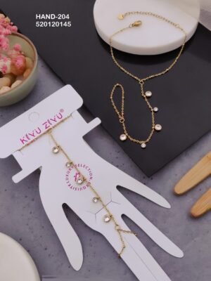 HAND-204 Anti-Tarnish Stainless Steel  Hand Chain