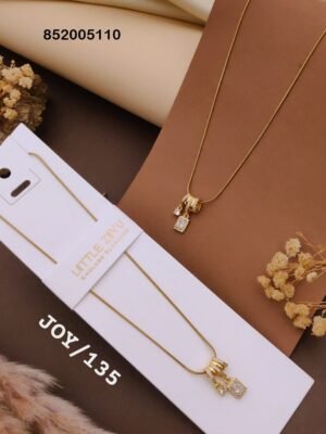 JOY-135 Anti Tarnish impoted Necklace By  Little Ziyu