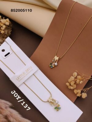 JOY-137 Anti Tarnish impoted Necklace By  Little Ziyu